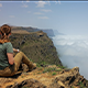 Samhan Mountain Range Misty highlands with clouds stretching beneath your feet